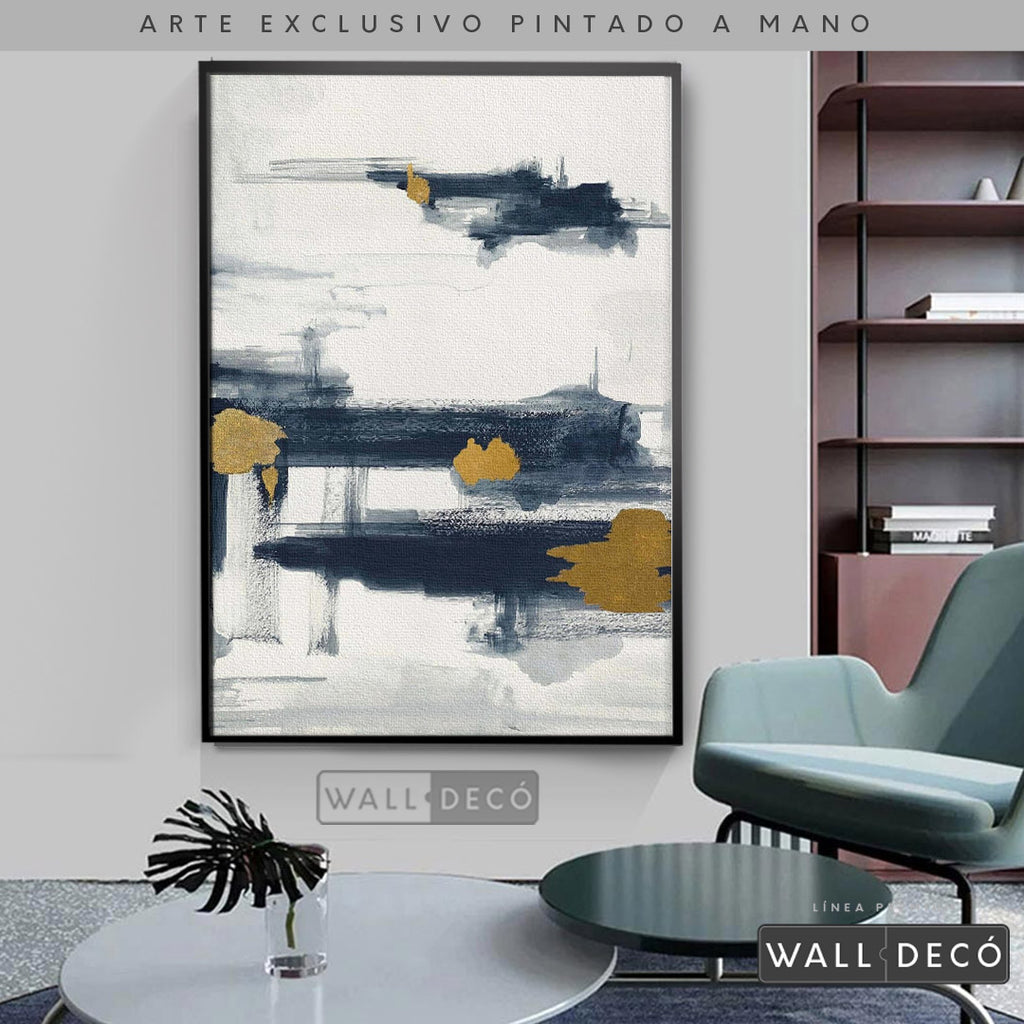 Arte pintado a mano Abstracción minimalista