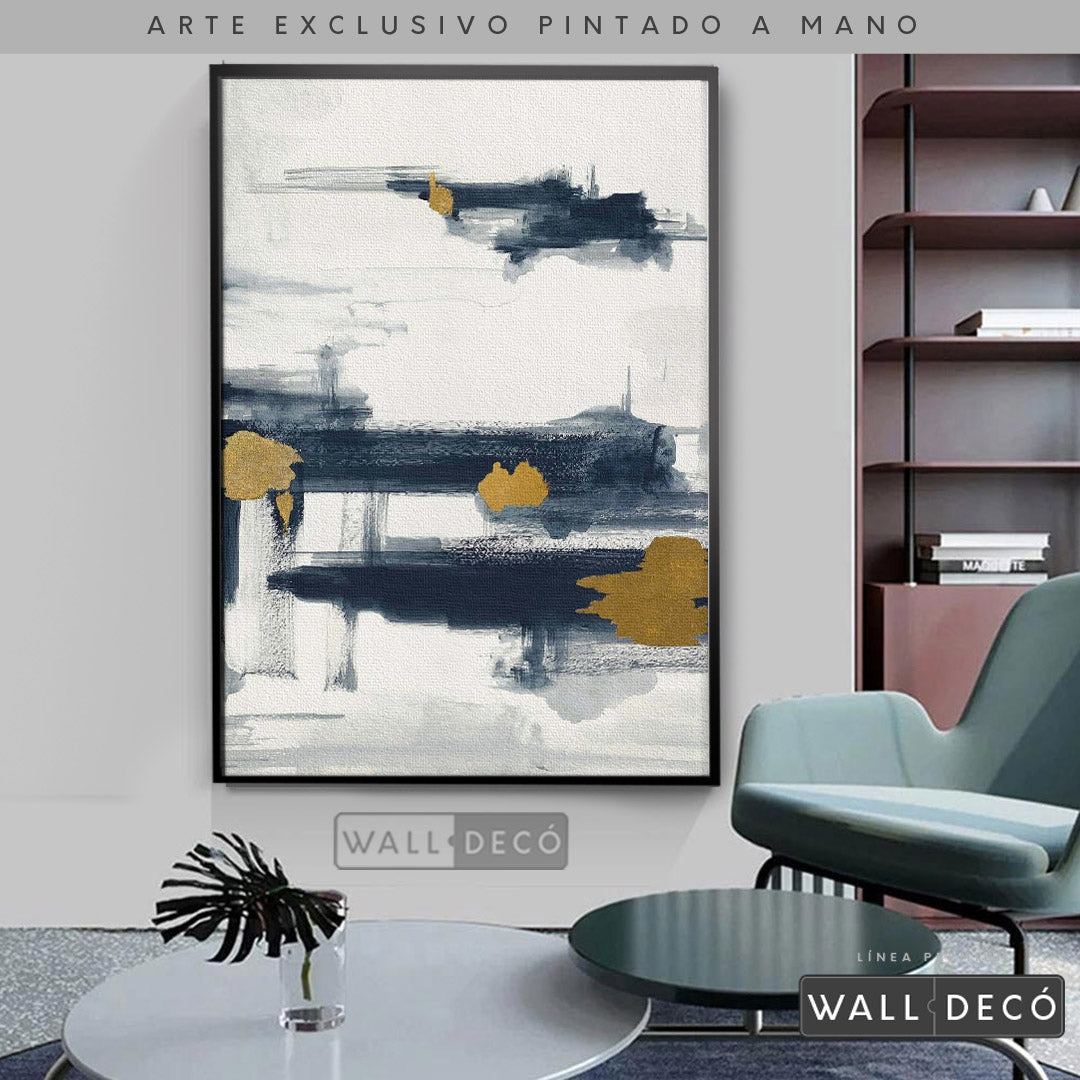 Arte pintado a mano Abstracción minimalista