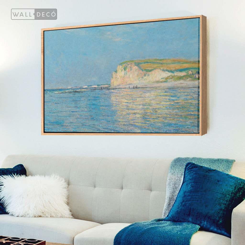 Cuadro Arte Marea Baja en Pourville, Claude Monet