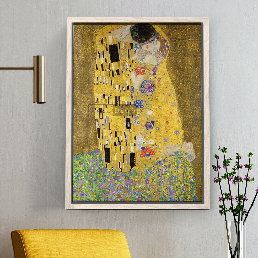 Cuadro Arte El Beso, Gustav Klimt