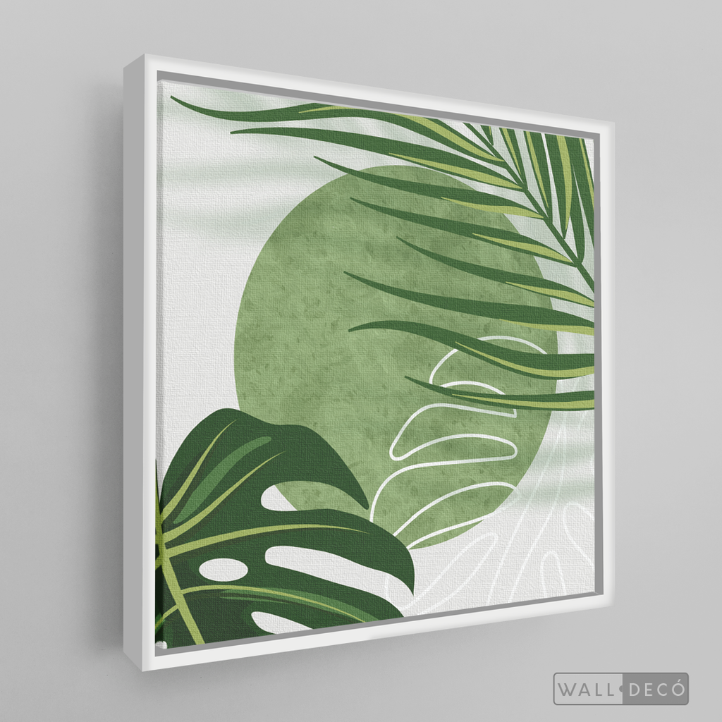 Cuadro Botánico Monstera Palma