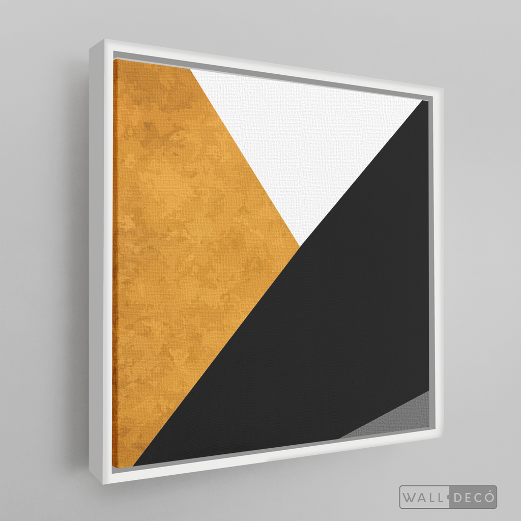 Cuadro Abstracto Prisma Triangular