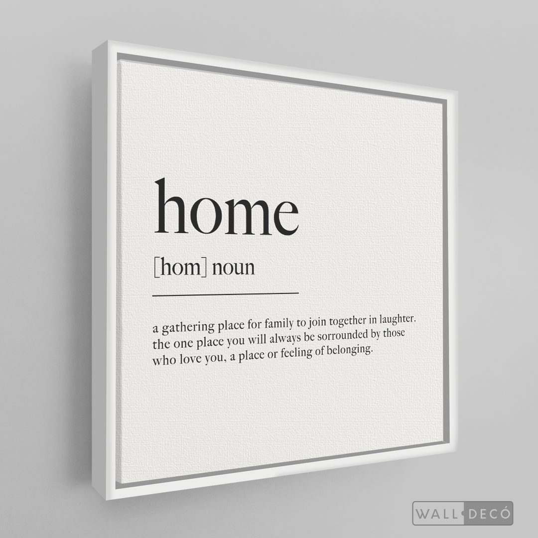 Cuadro Minimalista Home