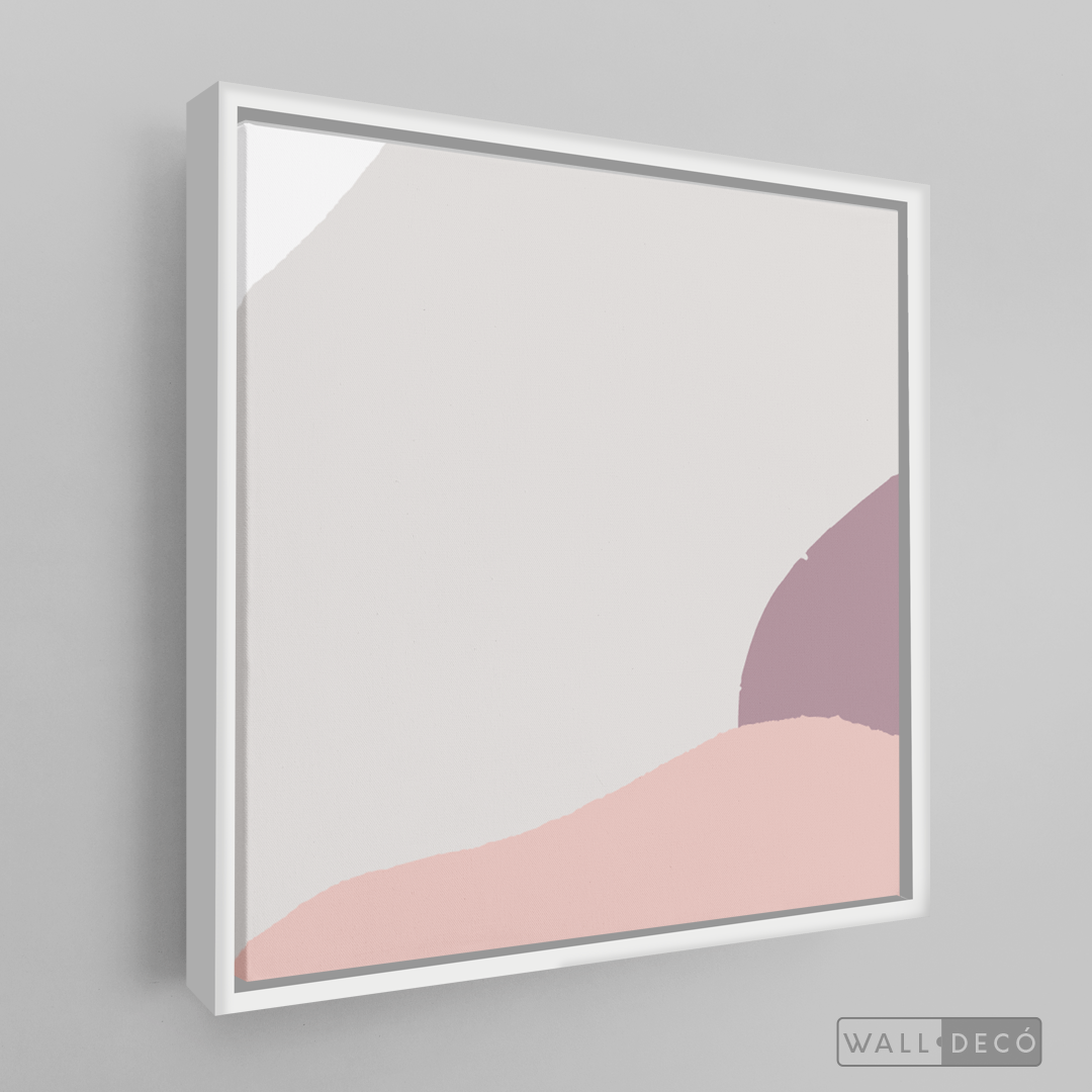 Cuadro Moderno Formas Oblicuo