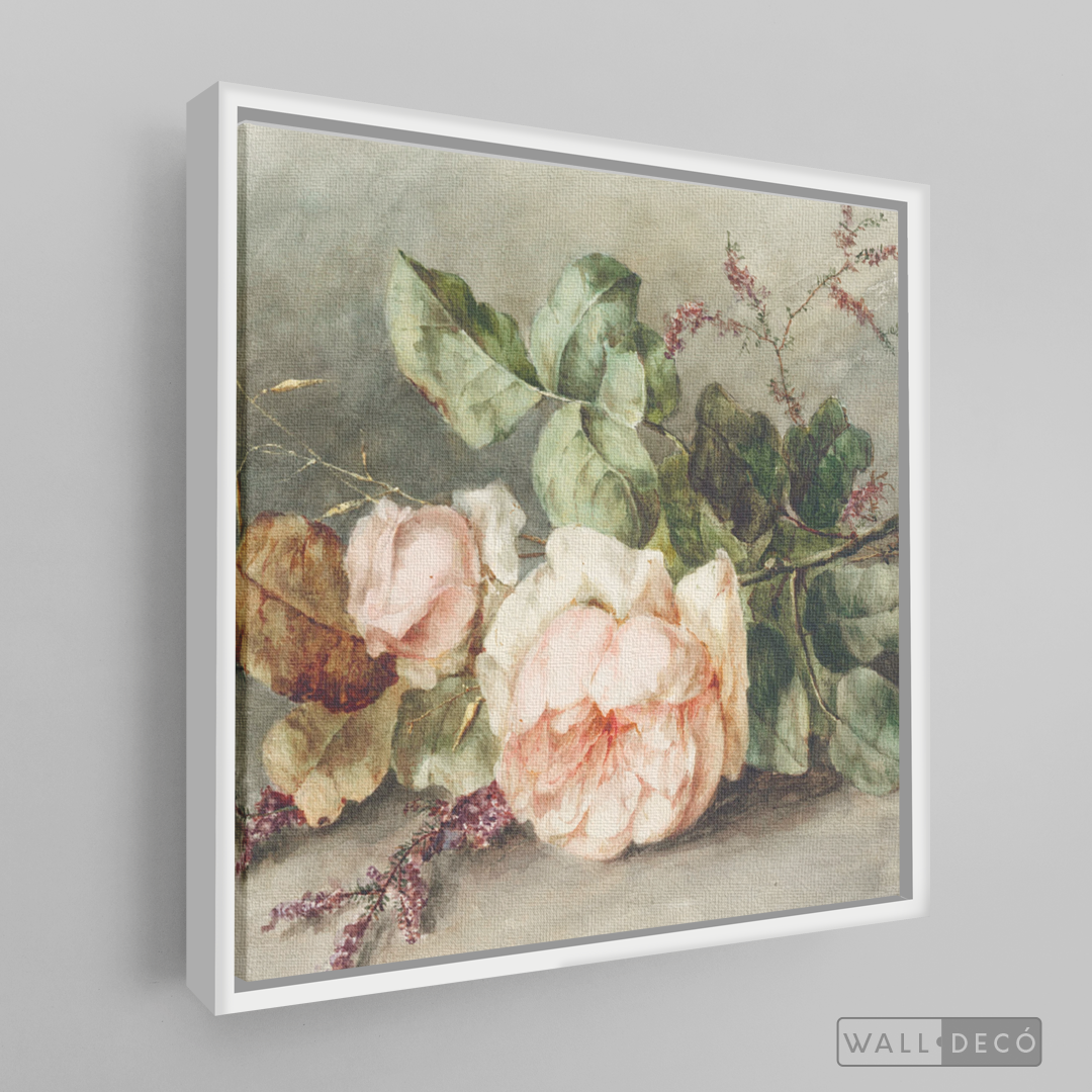 Cuadro Arte Vintage Rose