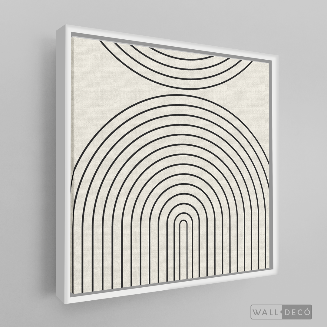 Cuadro Minimalista Line Art Infinito