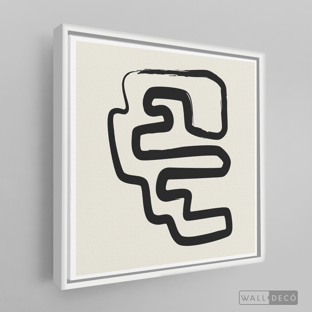 Cuadro Minimalista Line Art