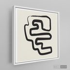 Cuadro Minimalista Line Art
