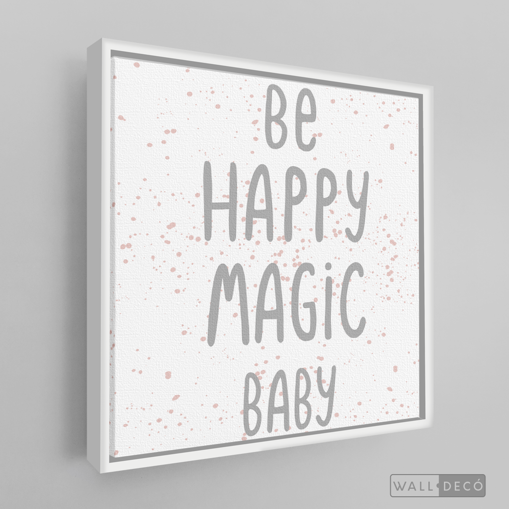 Cuadro Infantil Be Happy