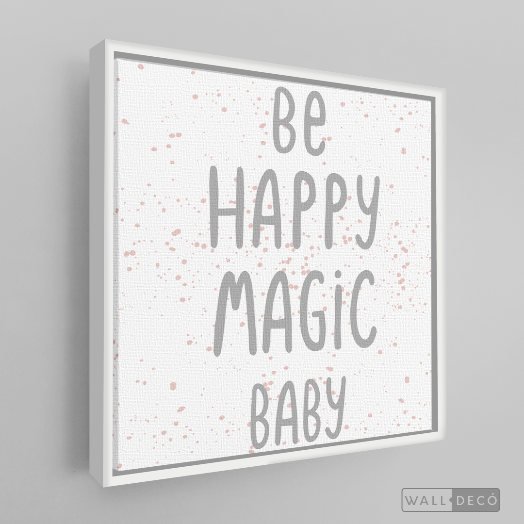 Cuadro Infantil Be Happy