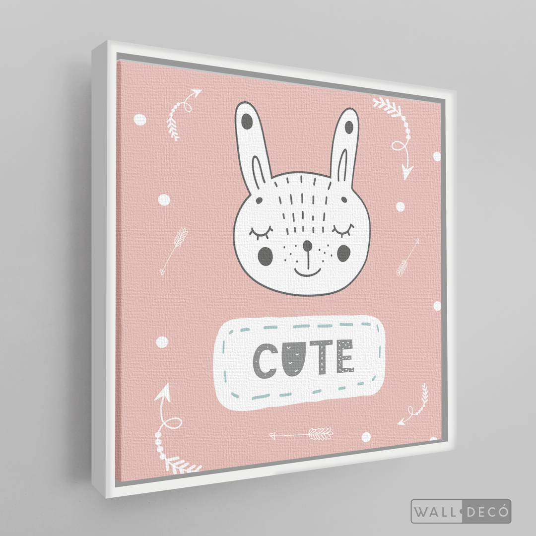 Cuadro Infantil Bunny Cute