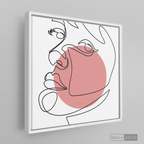 Cuadro Face Lines Eva