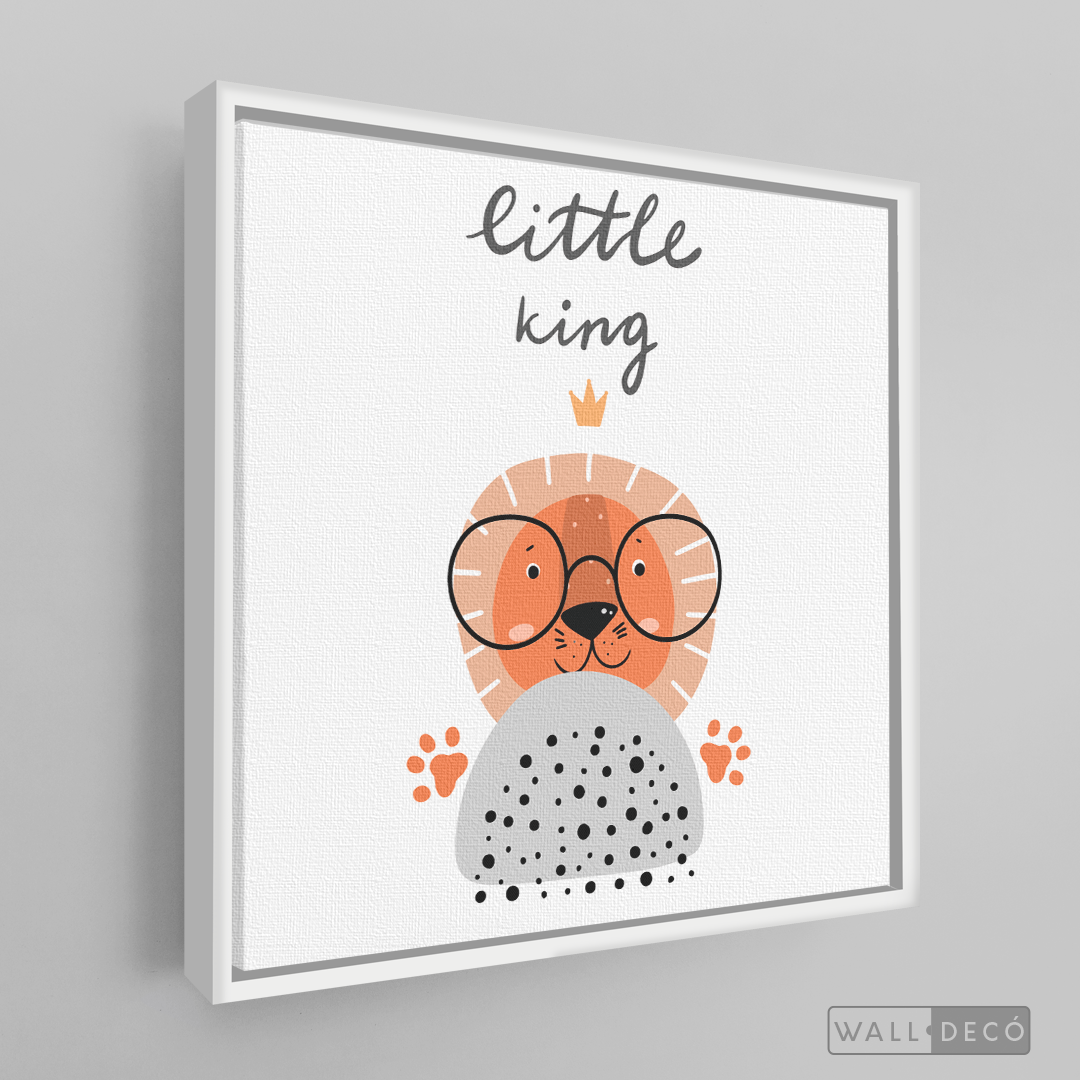 Cuadro Infantil Little King