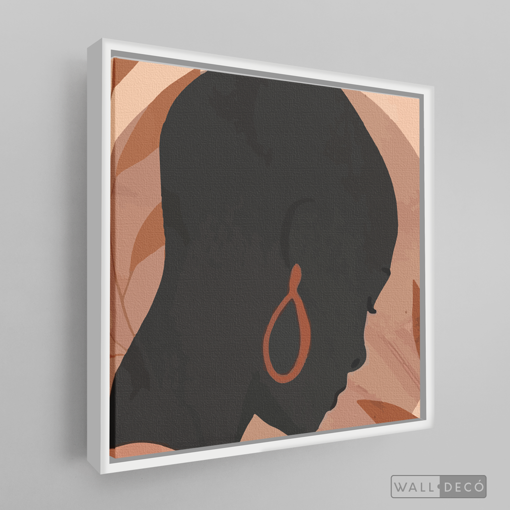 Cuadro Mujer África