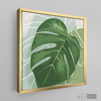 Cuadro Botánico Monstera Tropical