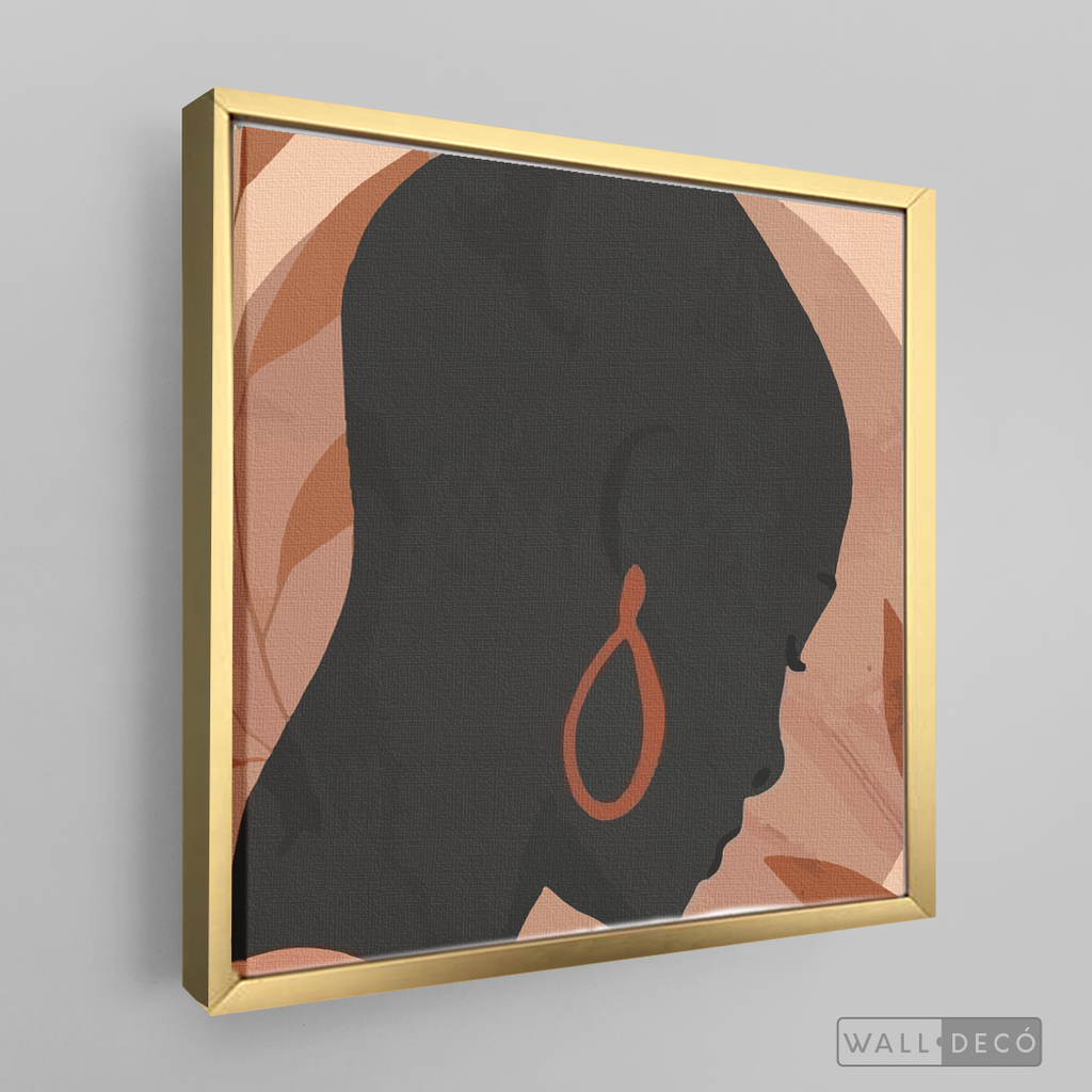 Cuadro Mujer África