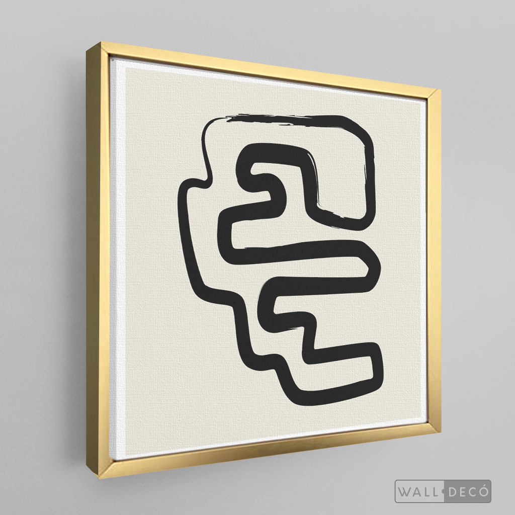 Cuadro Minimalista Line Art