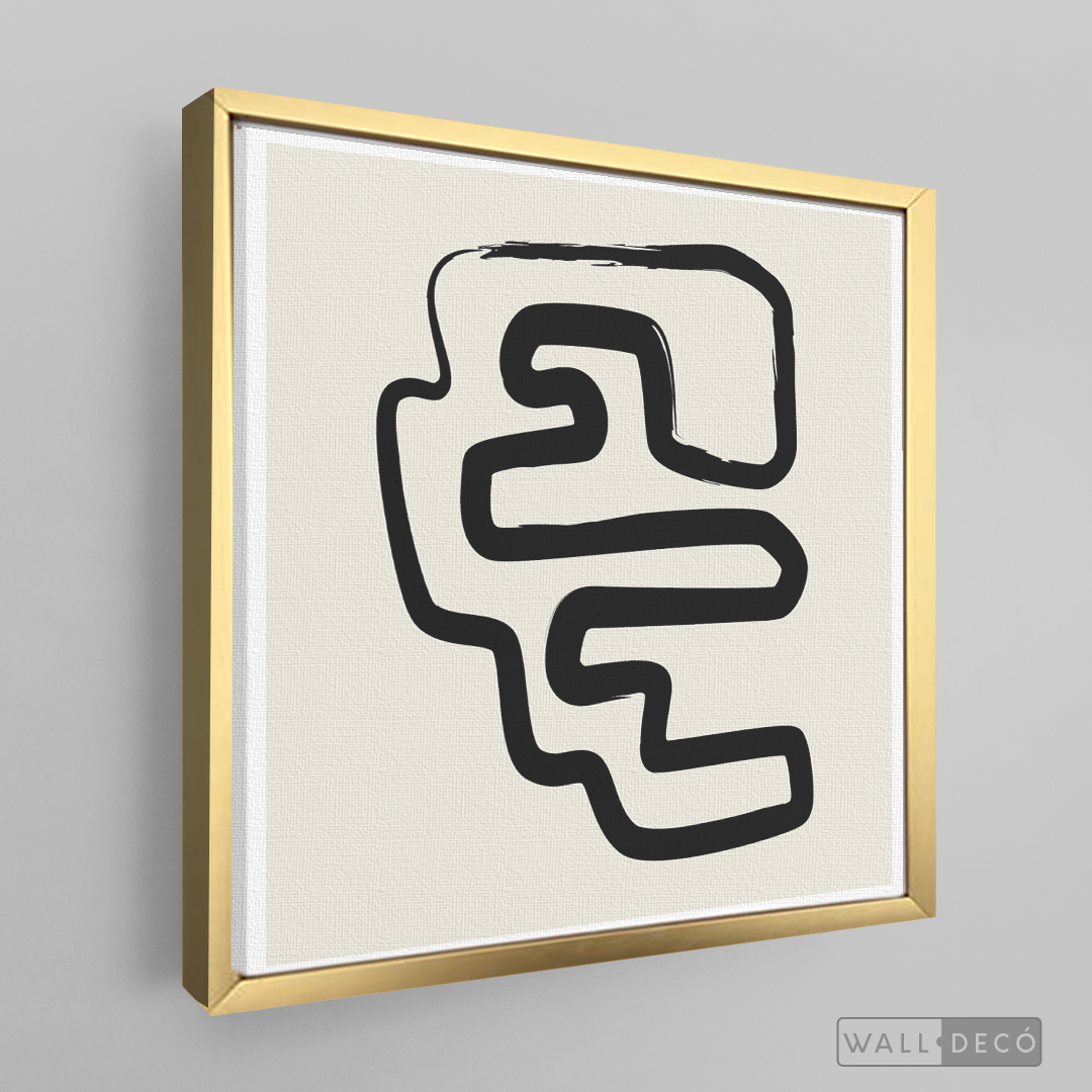Cuadro Minimalista Line Art