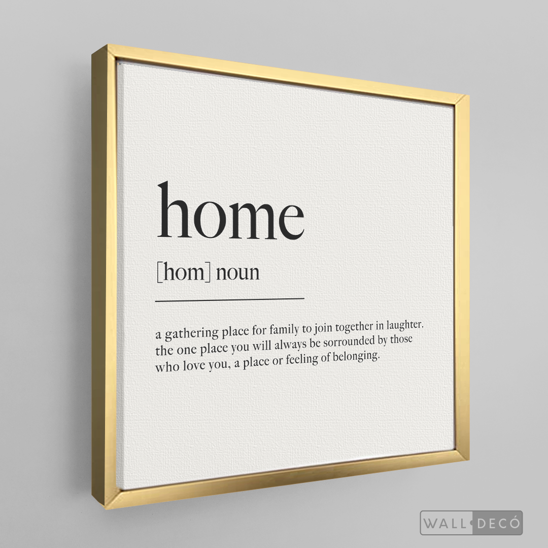 Cuadro Minimalista Home