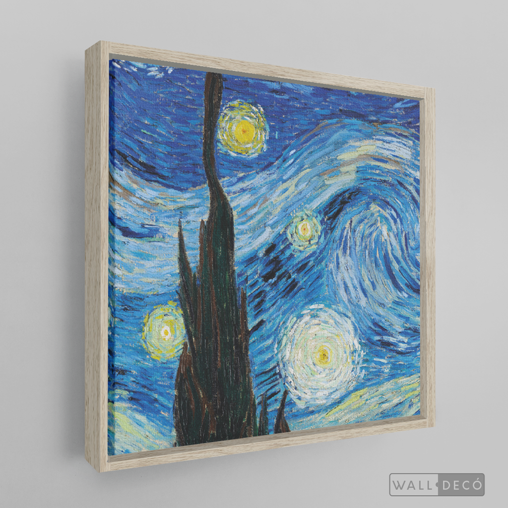 Cuadro Arte Noche estrellada Van Gogh (A)