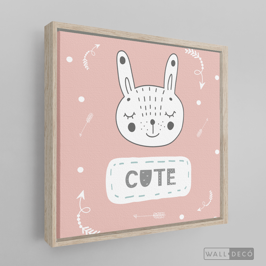 Cuadro Infantil Bunny Cute