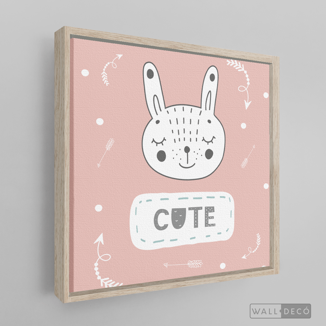 Cuadro Infantil Bunny Cute