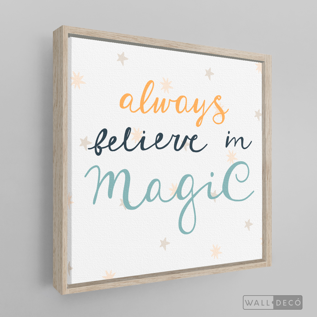 Cuadro Infantil Always Believe