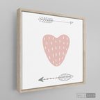 Cuadro Infantil Corazon