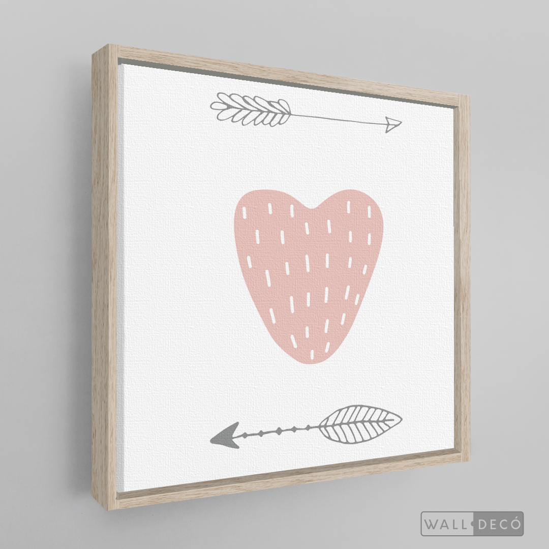 Cuadro Infantil Corazon