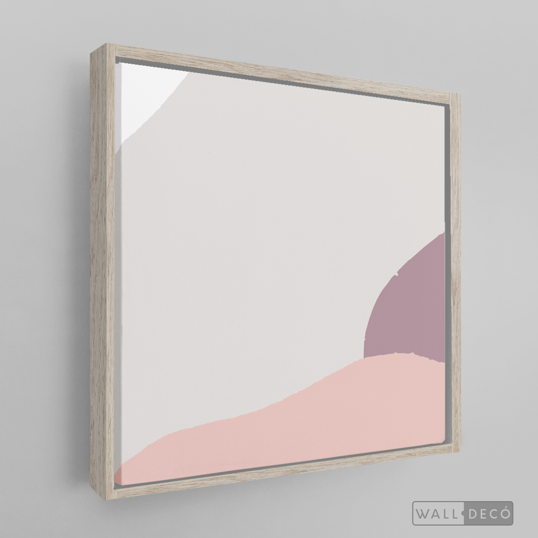 Cuadro Moderno Formas Oblicuo