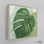 Cuadro Botánico Monstera Tropical