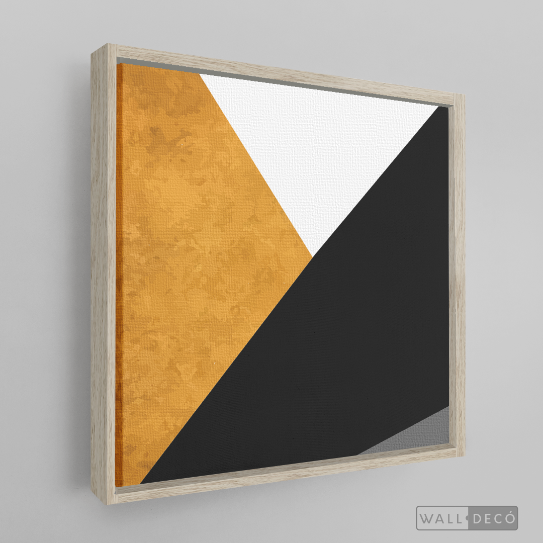 Cuadro Abstracto Prisma Triangular