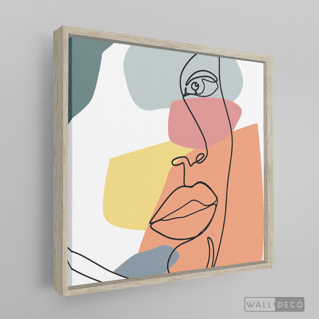 Cuadro Face Lines Filomena