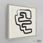 Cuadro Minimalista Line Art