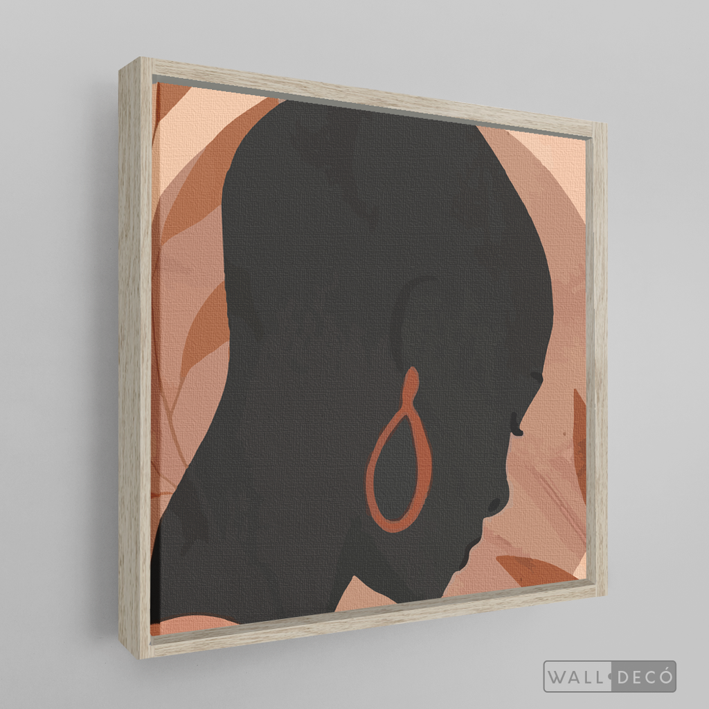 Cuadro Mujer África