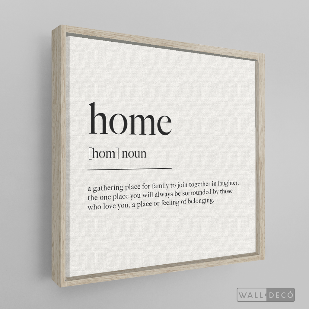 Cuadro Minimalista Home