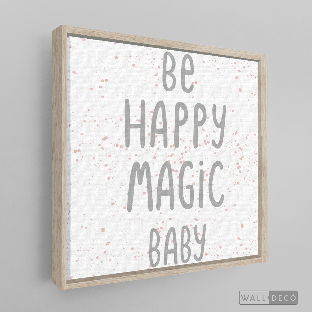 Cuadro Infantil Be Happy