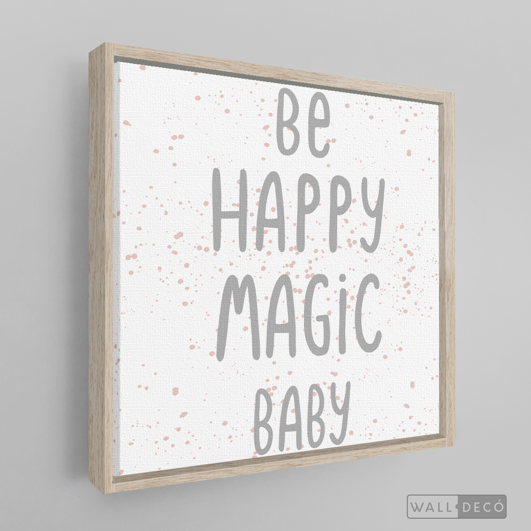 Cuadro Infantil Be Happy