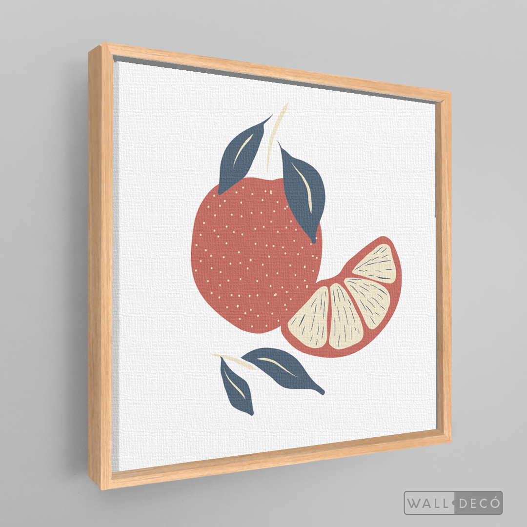 Cuadro Boho Naranja