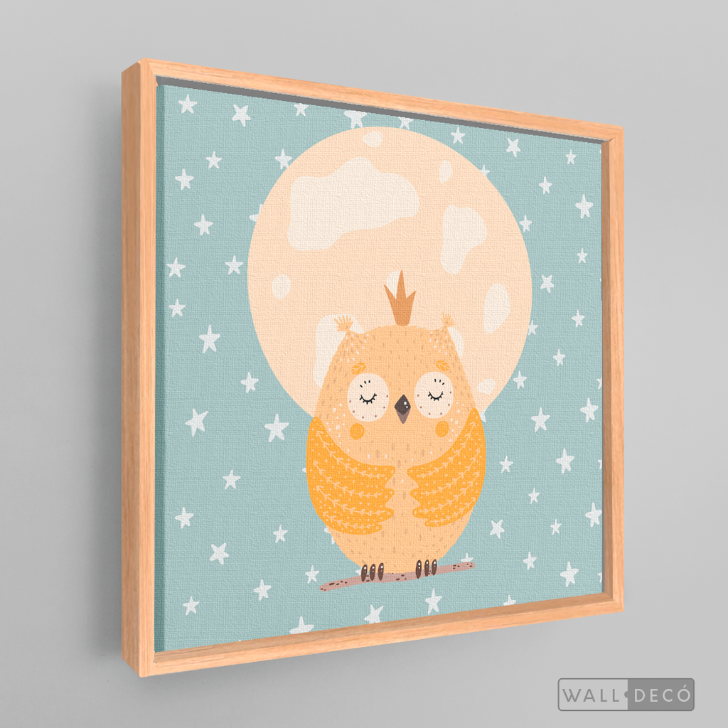 Cuadro Infantil Little Buho