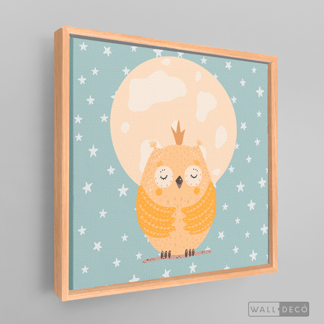Cuadro Infantil Little Buho