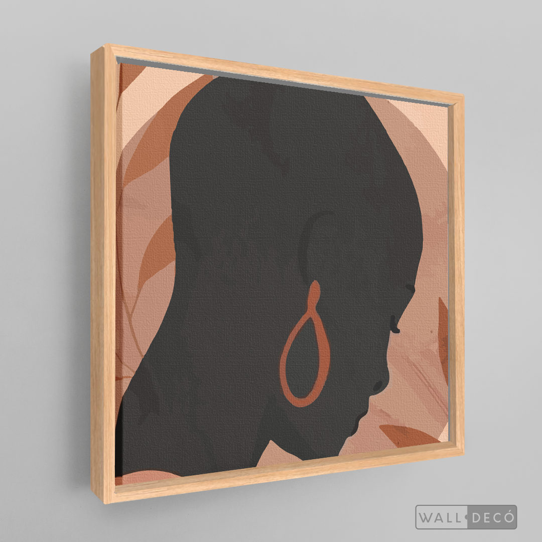 Cuadro Mujer África