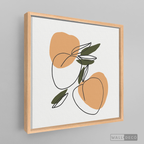 Cuadro Minimalista Durazno