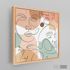 Cuadro Face Line Mujeres