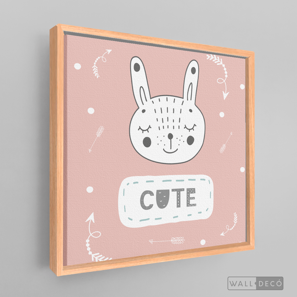 Cuadro Infantil Bunny Cute