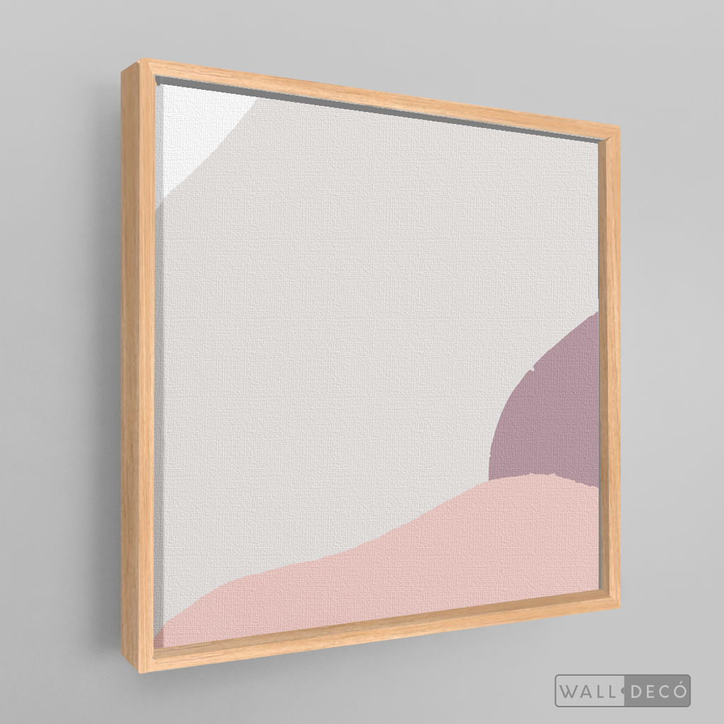 Cuadro Moderno Formas Oblicuo