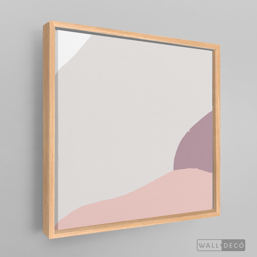 Cuadro Moderno Formas Oblicuo