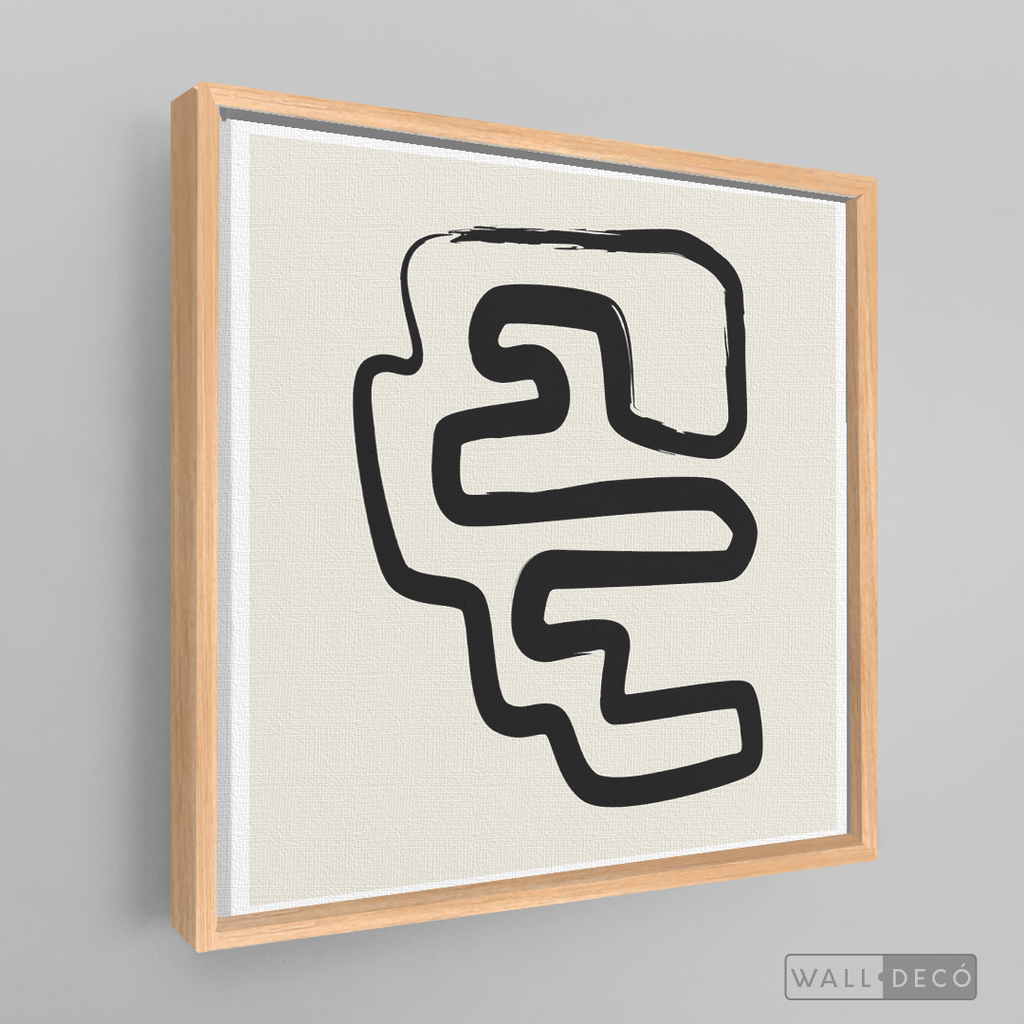 Cuadro Minimalista Line Art