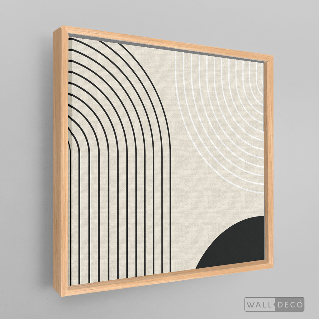 Cuadro Minimalista Line Art Arcos