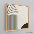 Cuadro Minimalista Line Art Arcos
